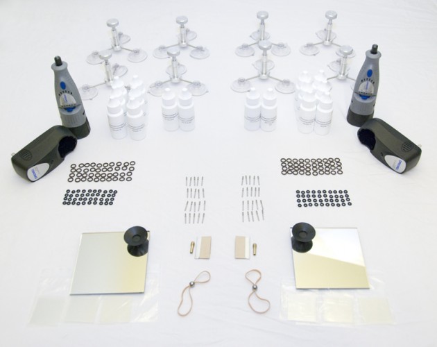 Fleet Technicians Windshield Repair Auto Glass Kit